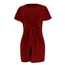 Lade das Bild in den Galerie-Viewer, Sommerliches Shirtkleid Kurz in 5 Farbvarianten