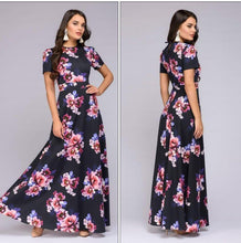 Lade das Bild in den Galerie-Viewer, Geblümtes Maxikleid in 3 Farbvarianten