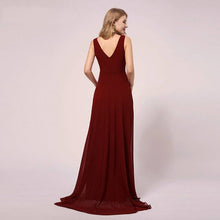Lade das Bild in den Galerie-Viewer, Schlichtes Umstands- Hochzeitskleid für Schwangere Frauen Rot