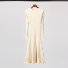 Lade das Bild in den Galerie-Viewer, Langärmliges Winter Strickkleid in 4 Farbvarianten