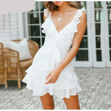 Lade das Bild in den Galerie-Viewer, Rückenfreies Bohemian Sommerkleid in 3 Farbvarianten
