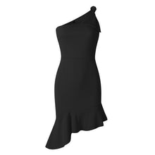 Lade das Bild in den Galerie-Viewer, Schulterfreies Partykleid in 4 Farbvarianten