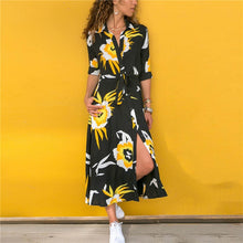 Lade das Bild in den Galerie-Viewer, Sommerkleid Mit verschidenem Blumendruck in 4 Farbvarianten