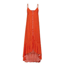 Lade das Bild in den Galerie-Viewer, Bohemian Sommer / Strand Kleid in 2 Farbvarianten mit Spaghettiträger